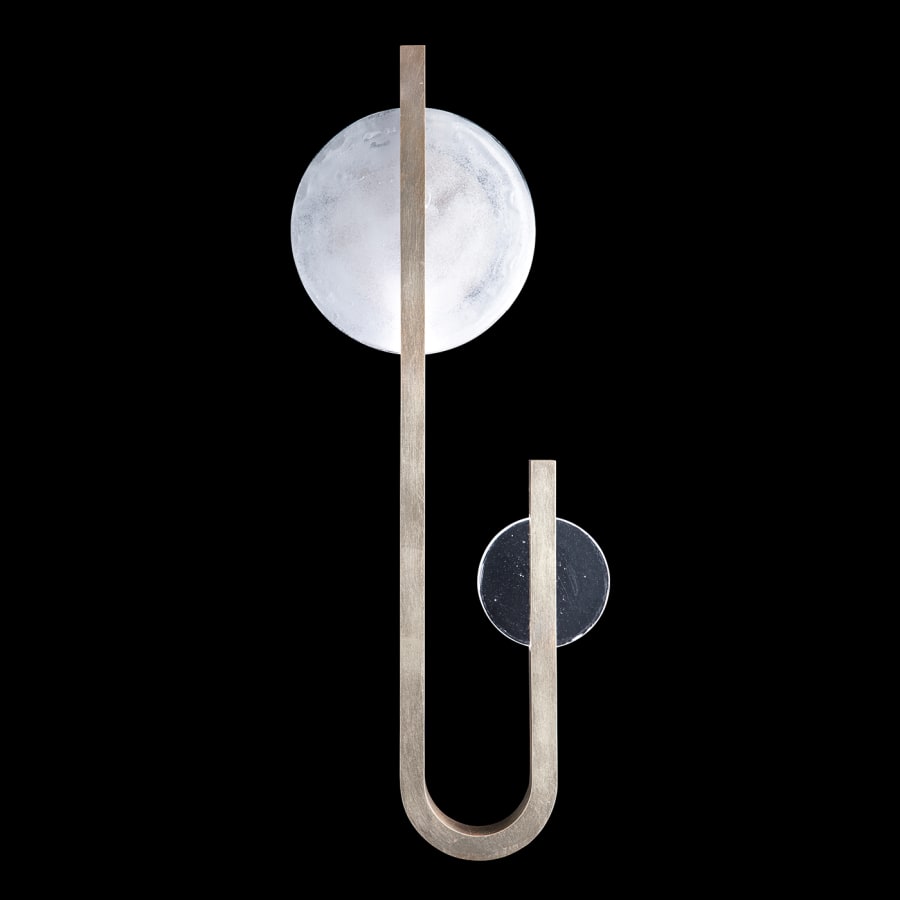 Fine Art Handcrafted Lighting Selene 2 Light 36" Tall LED Wall Sconce with Shade