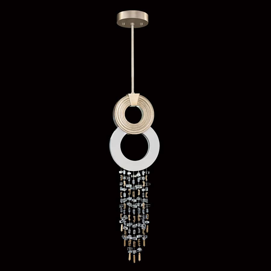 Fine Art Handcrafted Lighting Capri 11" Wide LED Crystal Mini Pendant