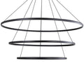Golden Lighting Veritas 71" Wide Ring Chandelier