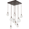 Hammerton Studio Gem 30" Wide 9 Light Hand Blown Glass LED Pendant