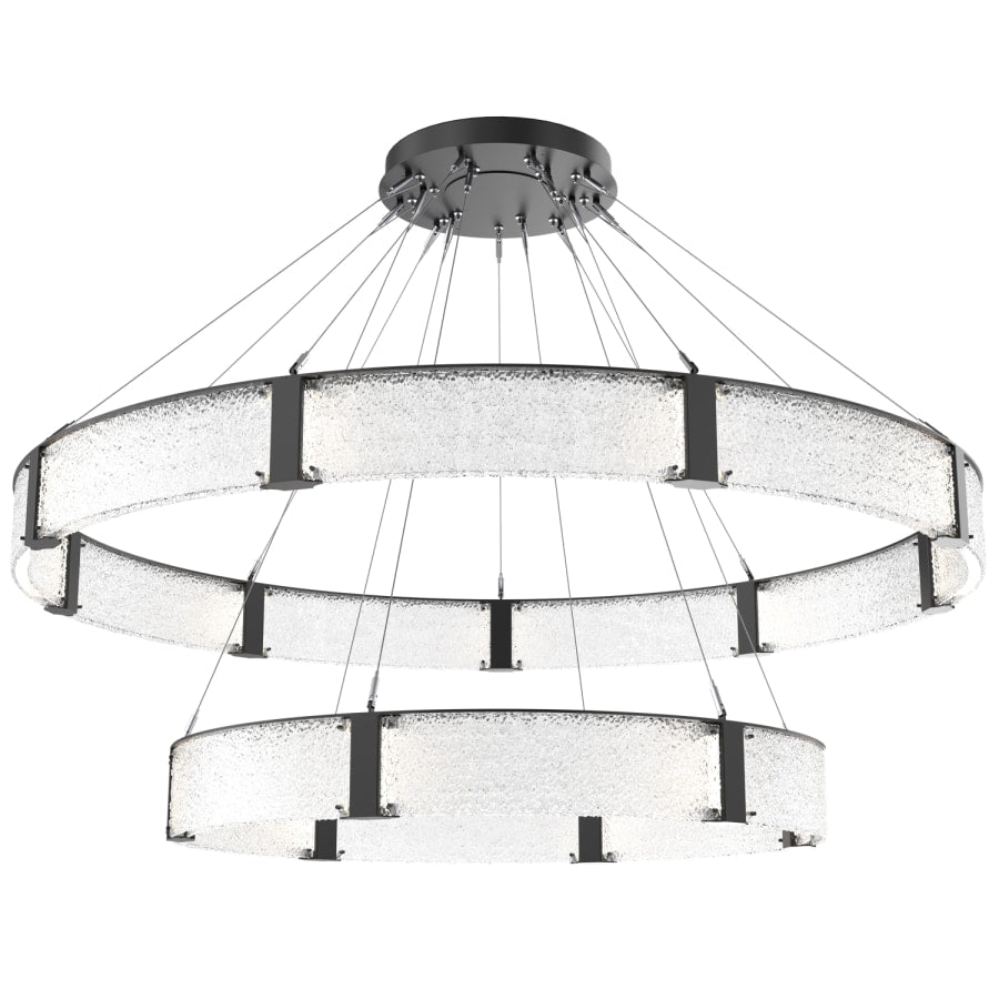 Hammerton Studio Parallel 72" Wide LED Ring Chandelier