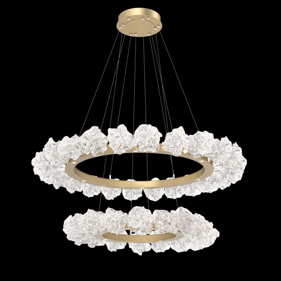 Hammerton Studio Blossom 50 Light 50" Wide LED Ring Chandelier