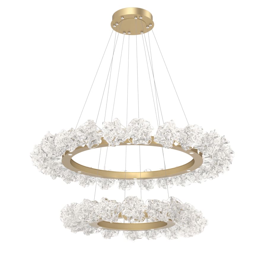 Hammerton Studio Blossom 50 Light 50" Wide LED Ring Chandelier