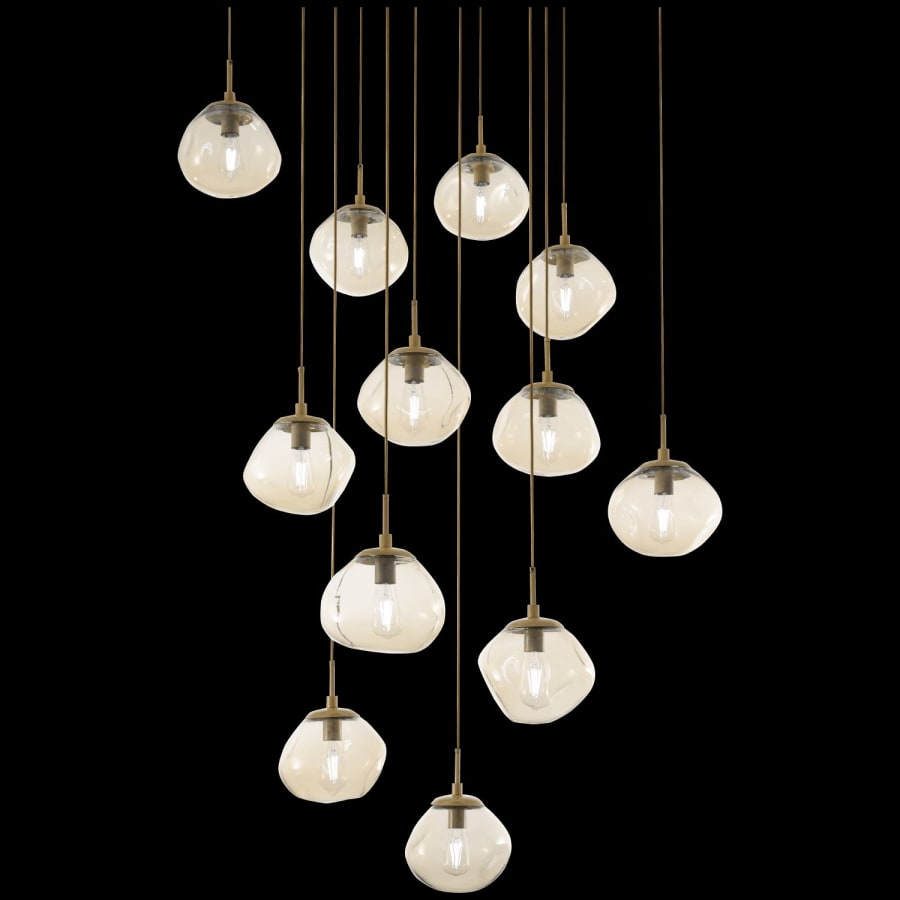 Hammerton Studio Nova 12 Light 38" Wide Multi Light Pendant