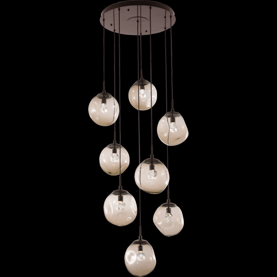 Hammerton Studio Aster 32" Wide 8 Light LED Crystal Multi Light Pendant