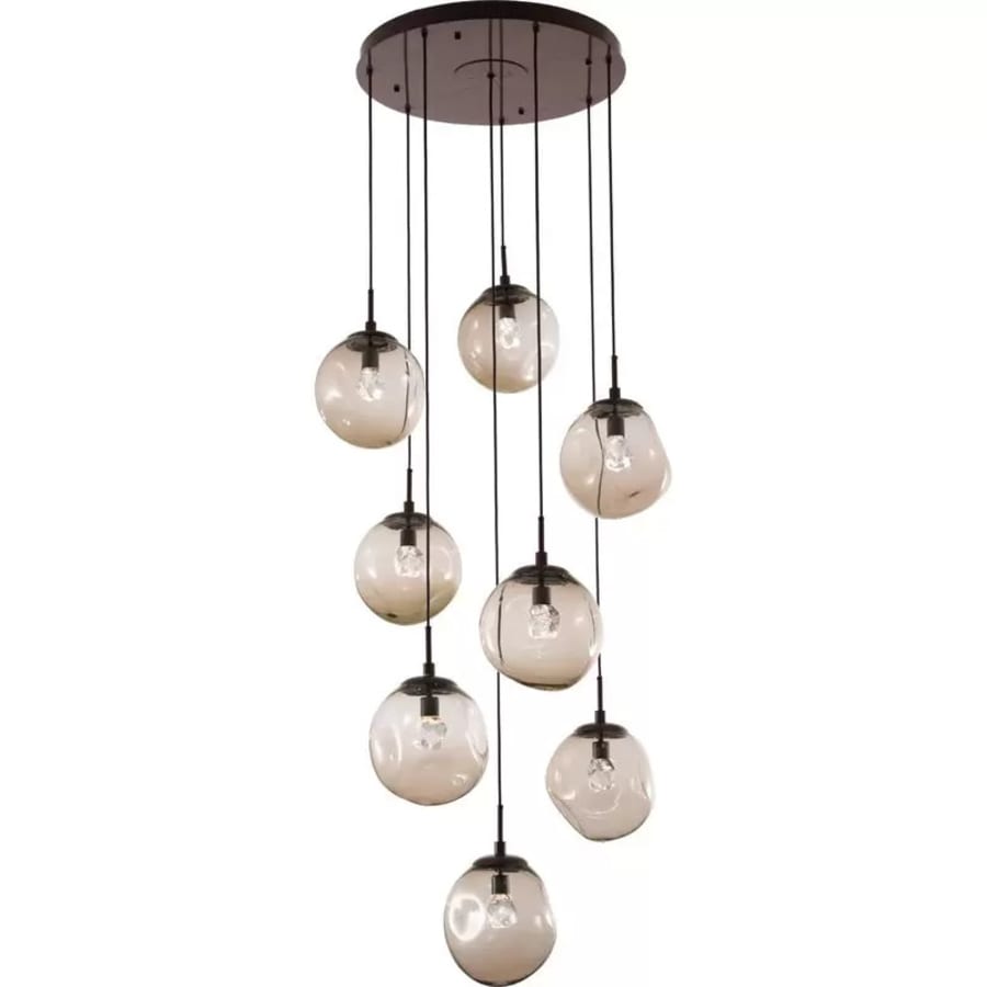 Hammerton Studio Aster 32" Wide 8 Light LED Crystal Multi Light Pendant
