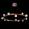 Hammerton Studio Stella 12 Light 41" Wide LED Abstract Ring Chandelier - 3000K