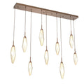 Hammerton Studio Rock Crystal 64" Wide LED Linear Pendant