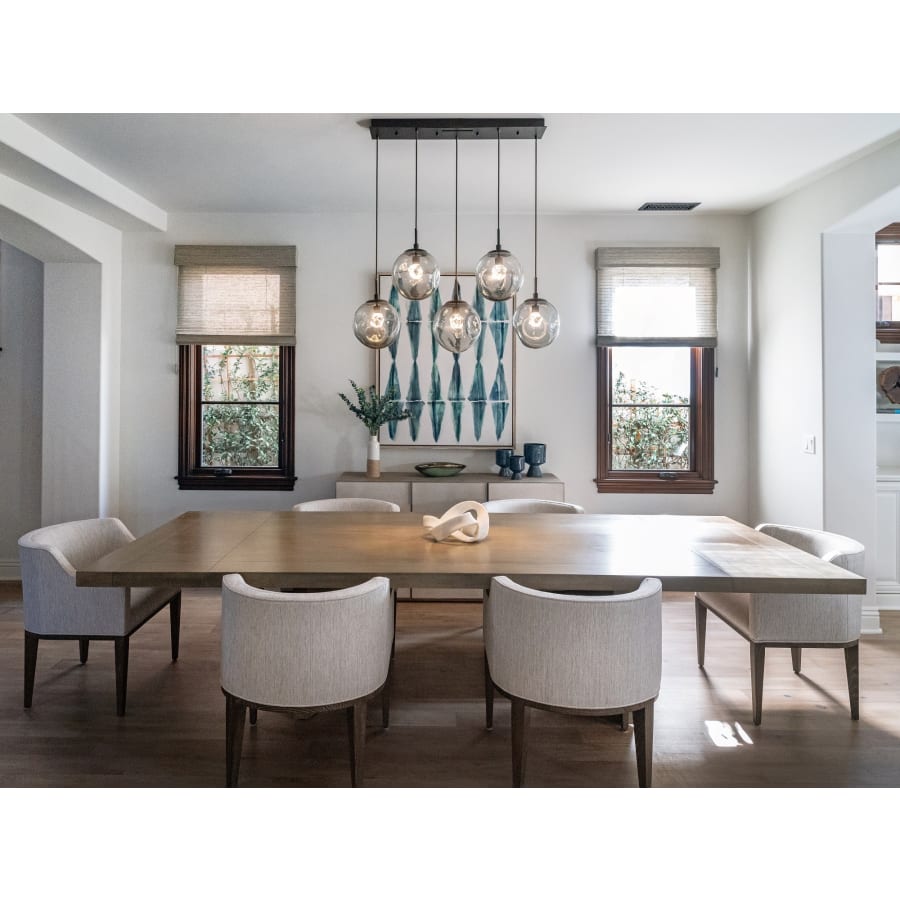 Hammerton Studio Aster 42" Wide LED Crystal Linear Pendant
