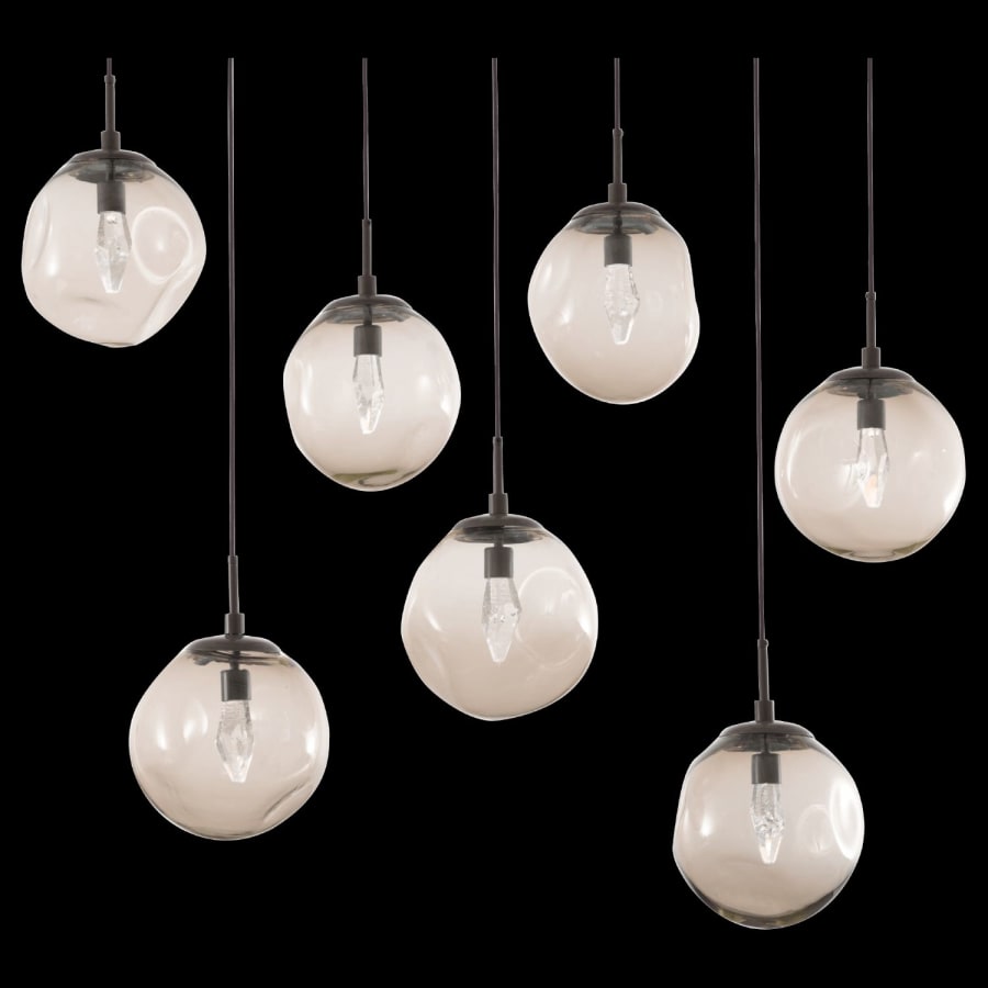 Hammerton Studio Aster 50" Wide LED Crystal Linear Pendant