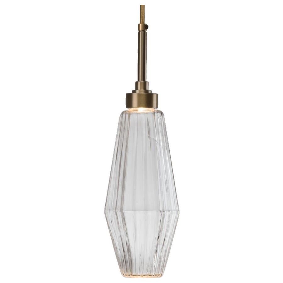 Hammerton Studio Aalto 53" Wide Artisan Crafted Geometric Optic Glass 12 Light Oval Starburst Chandelier