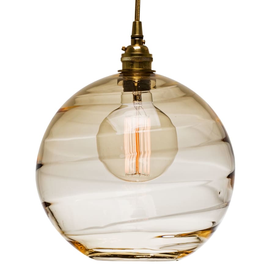 Hammerton Studio Terra 49" Wide Artisan Crafted Optic Glass 7 Light Linear Pendant