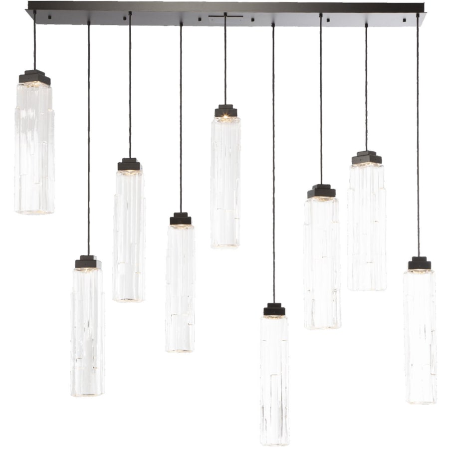 Hammerton Studio Ledgestone 9 Light 72" Wide LED Linear Pendant