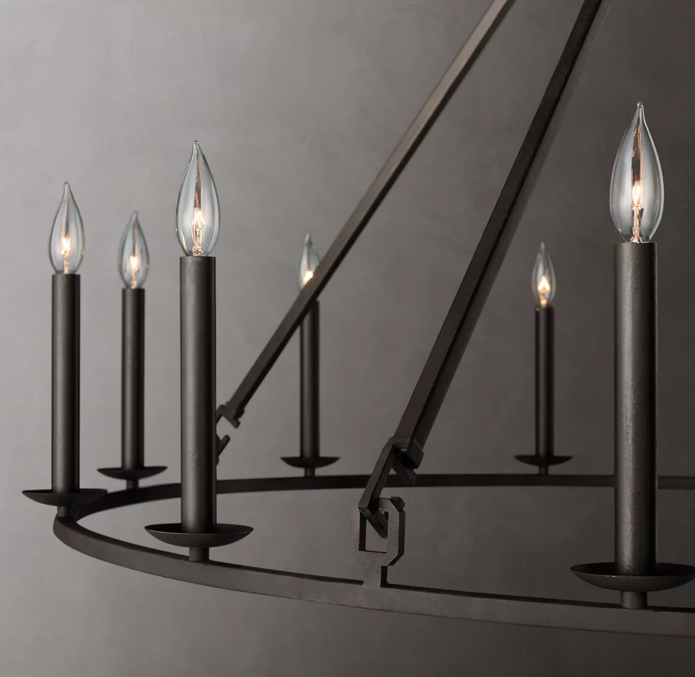 Heritage Openwork Candle Chandelier
