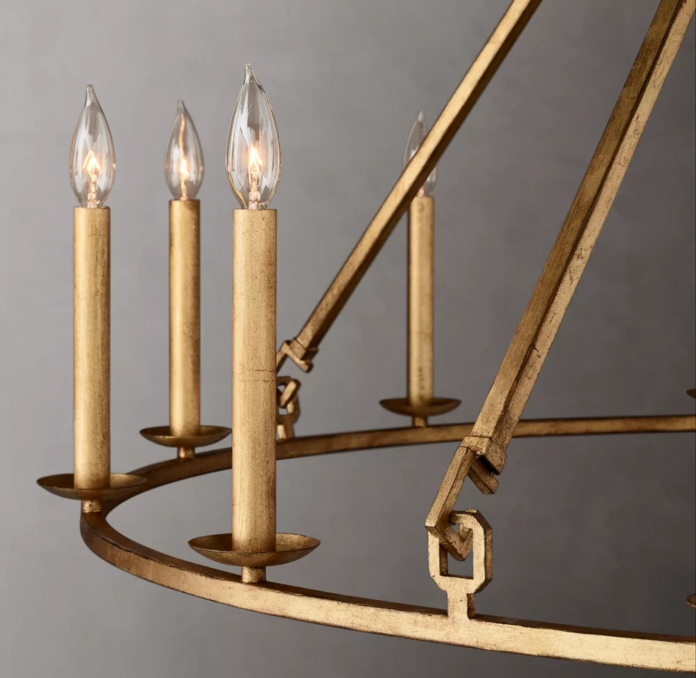 Heritage Openwork Candle Chandelier