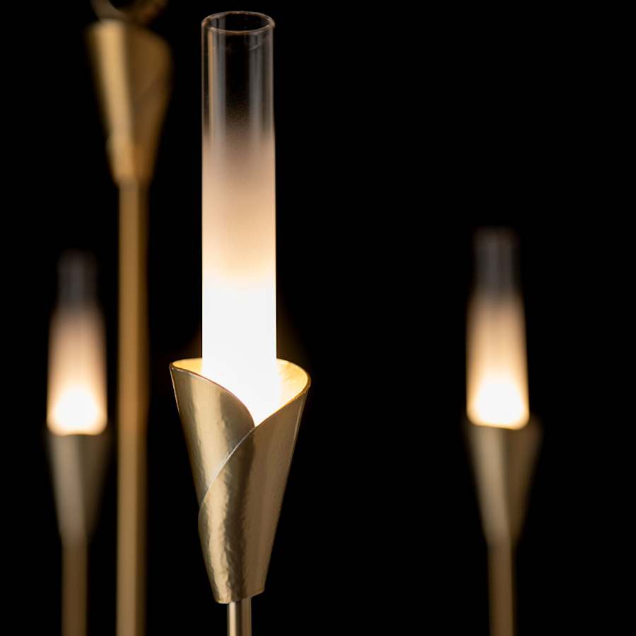 Hubbardton Forge Lilium 6 Light 31" Wide Chandelier