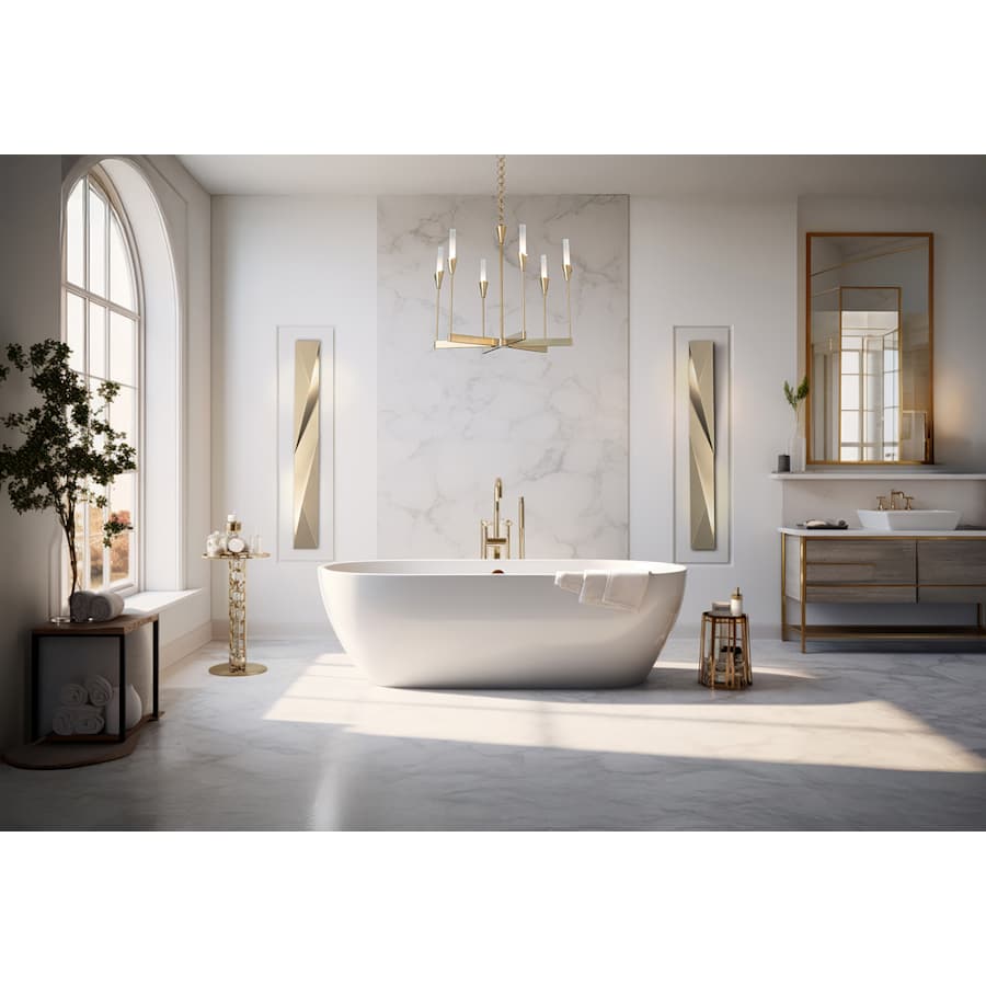 Hubbardton Forge Lilium 6 Light 31" Wide Chandelier