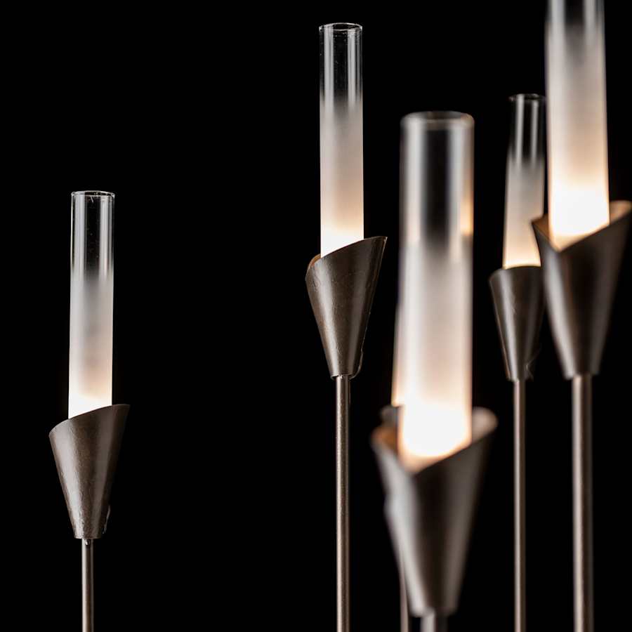 Hubbardton Forge Lilium 12 Light 39" Wide Chandelier