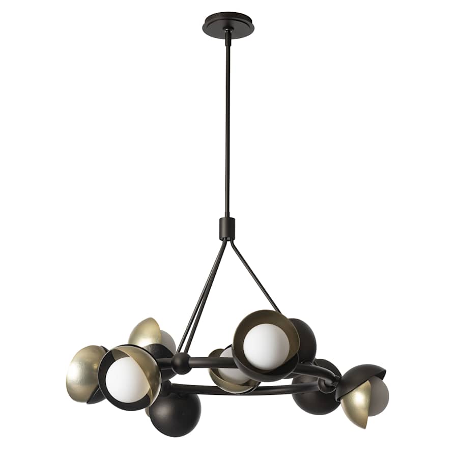 Hubbardton Forge Brooklyn 9 Light 32" Wide Pendant