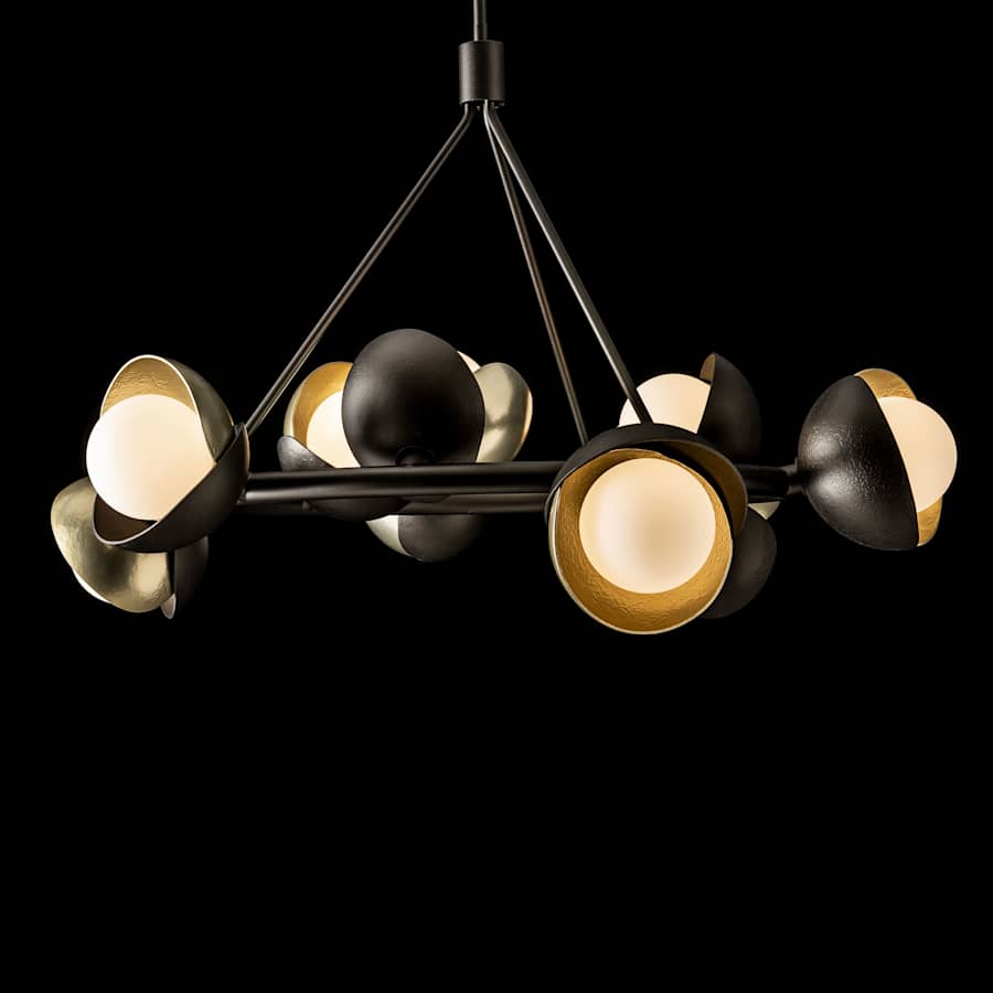 Hubbardton Forge Brooklyn 9 Light 32" Wide Pendant