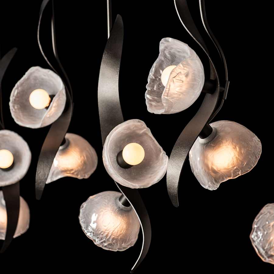 Hubbardton Forge Mika 10 Light 54" Wide Linear Pendant