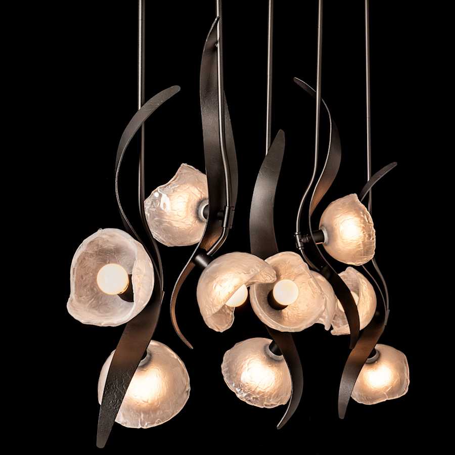 Hubbardton Forge Mika 10 Light 54" Wide Linear Pendant