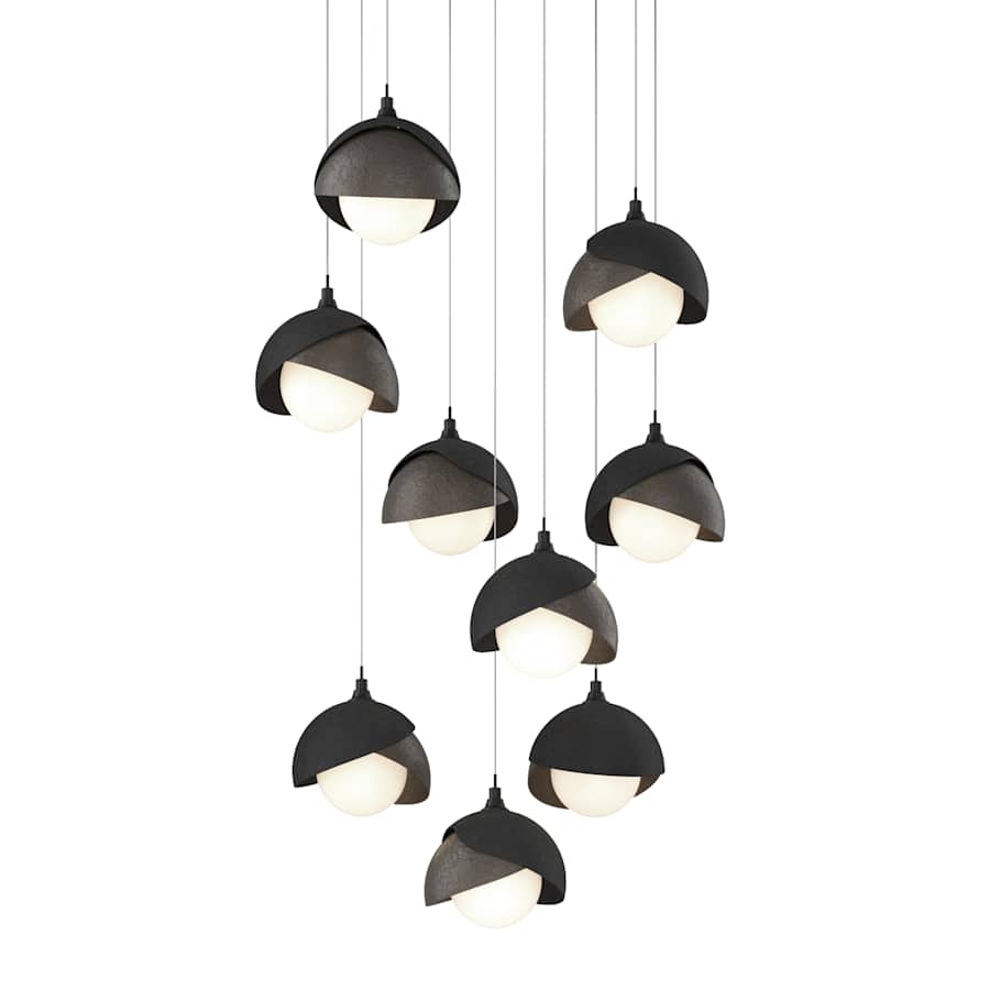 Hubbardton Forge Brooklyn 9 Light 21" Wide Suspension Multi Light Pendant