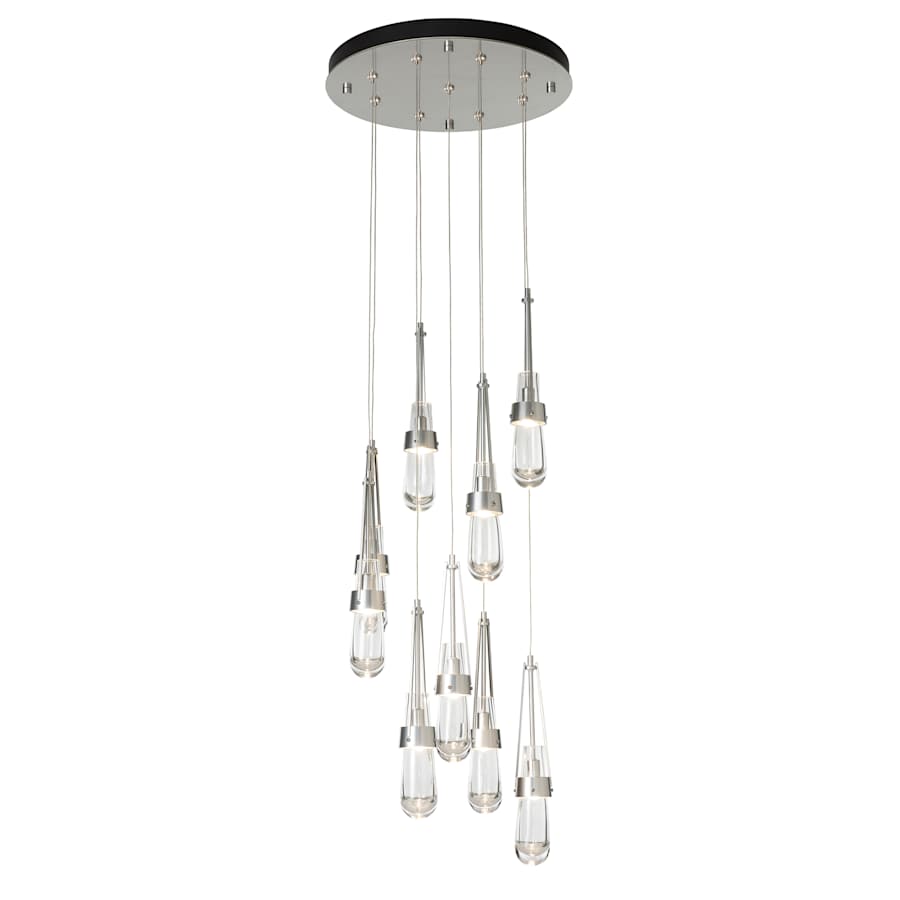 Hubbardton Forge Link 9 Light 21" Wide Multi Light Pendant