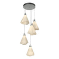 Hubbardton Forge Mobius 9 Light 21" Wide Multi Light Pendant