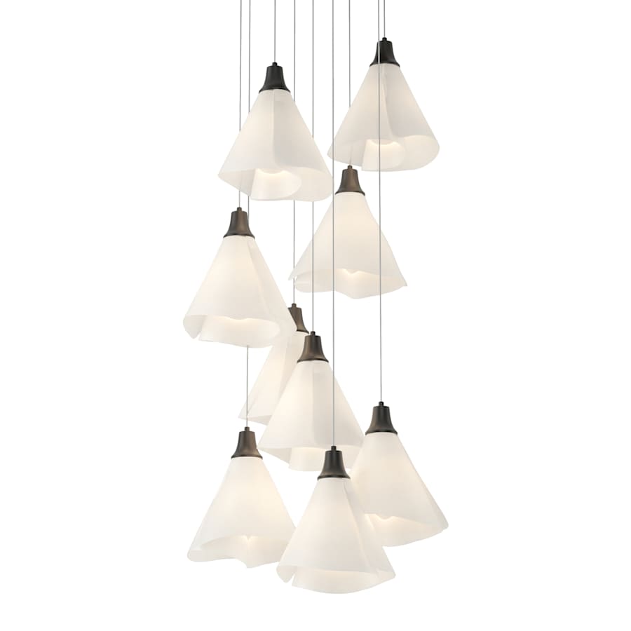 Hubbardton Forge Mobius 9 Light 21" Wide Multi Light Pendant