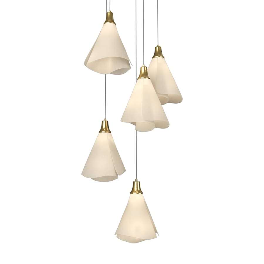 Hubbardton Forge Mobius 9 Light 21" Wide Multi Light Pendant