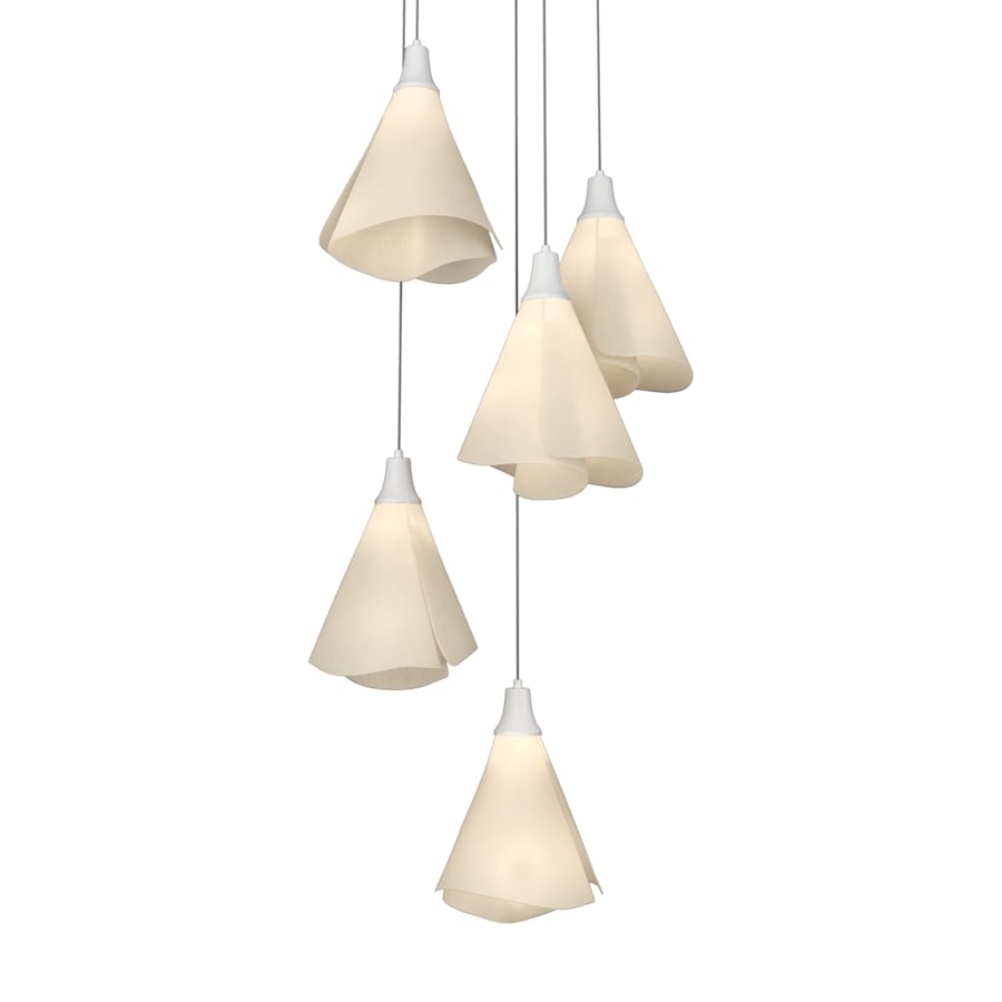 Hubbardton Forge Mobius 9 Light 21" Wide Multi Light Pendant