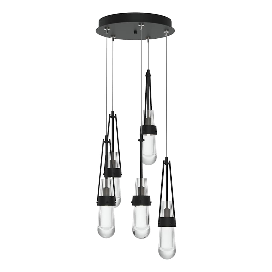 Hubbardton Forge Link 5 Light 13" Wide Multi Light Pendant