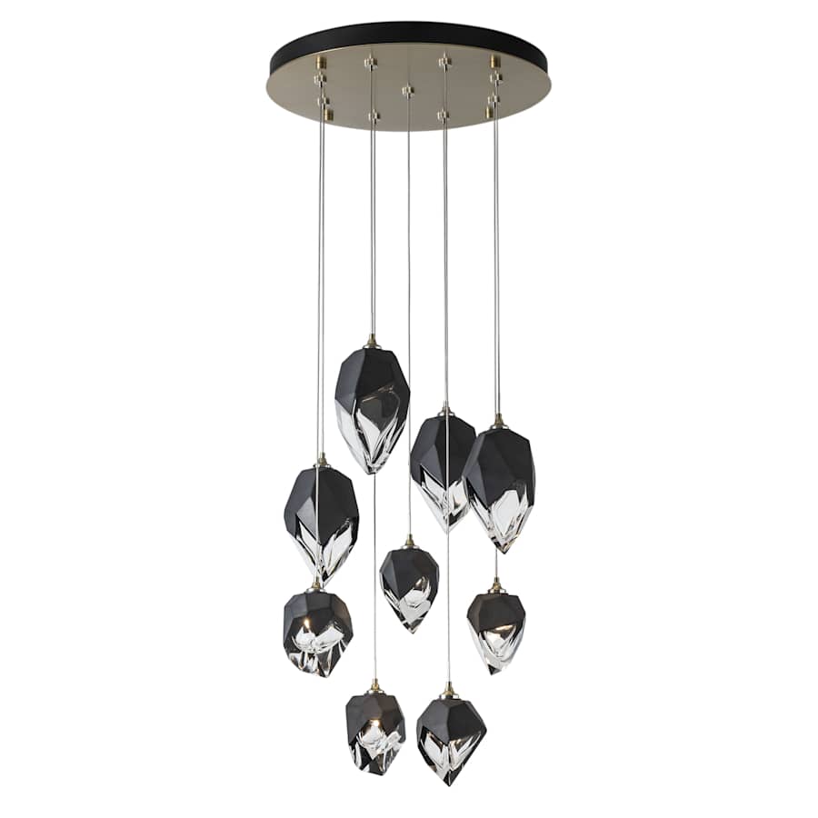 Hubbardton Forge Chrysalis 9 Light 21" Wide Multi Light Pendant