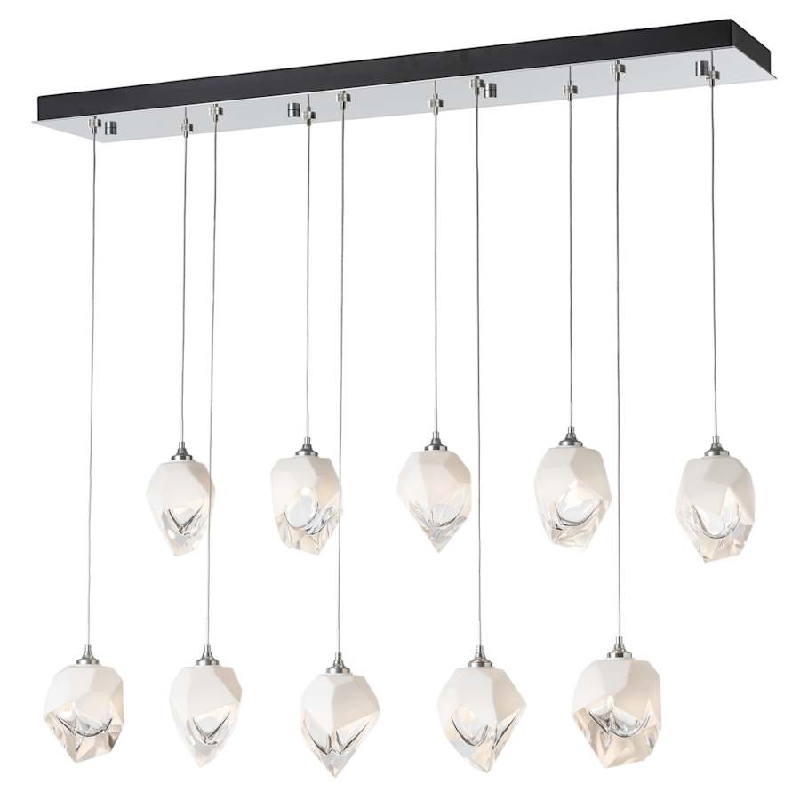 Hubbardton Forge Chrysalis 10 Light 45" Wide Linear Pendant