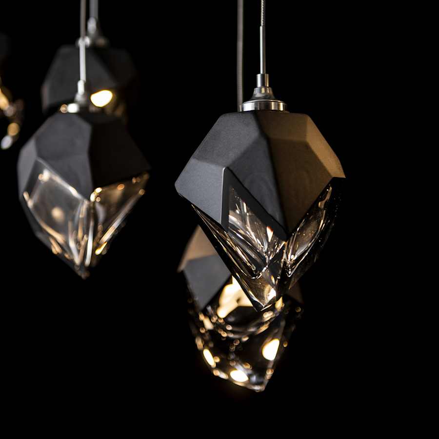 Hubbardton Forge Chrysalis 10 Light 45" Wide Linear Pendant