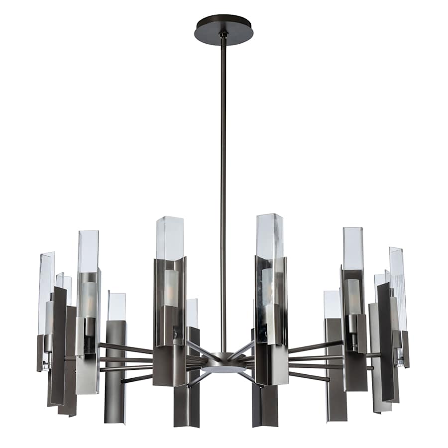 Hubbardton Forge Summit 12 Light 41" Wide Chandelier