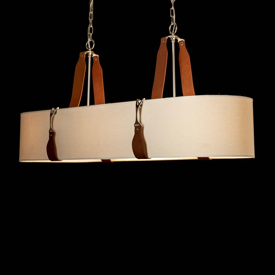 Hubbardton Forge Saratoga 4 Light 46" Wide Linear Chandelier