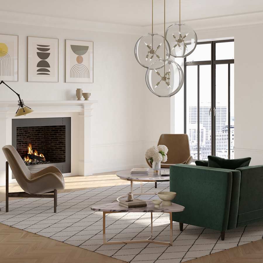 Hubbardton Forge Sfera 6 Light 20" Wide Pendant