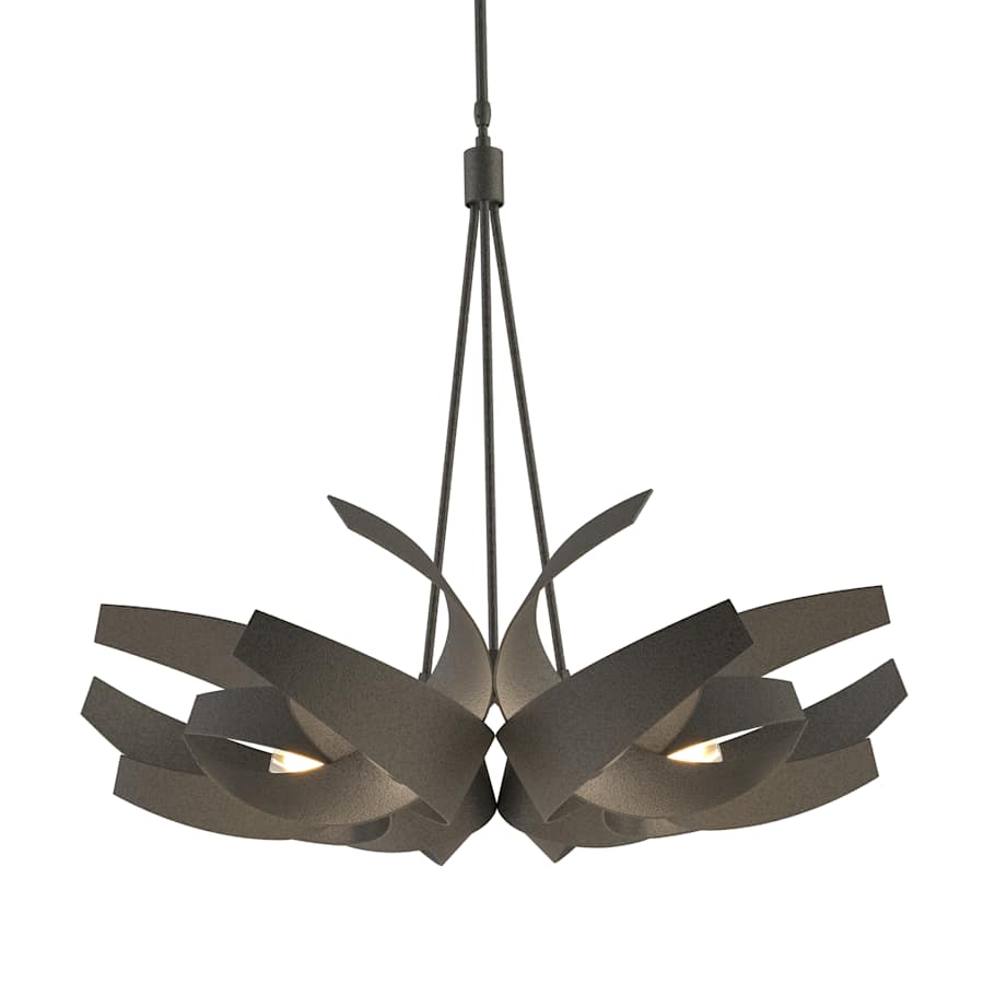 Hubbardton Forge Corona 6 Light 36" Wide Pendant