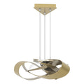 Hubbardton Forge Flux 27" Wide Suspension Pendant