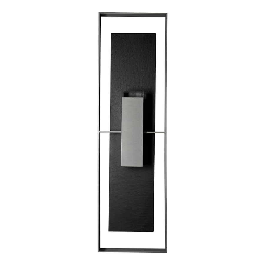 Hubbardton Forge Shadow Box 2 Light 45" Tall Outdoor Wall Sconce