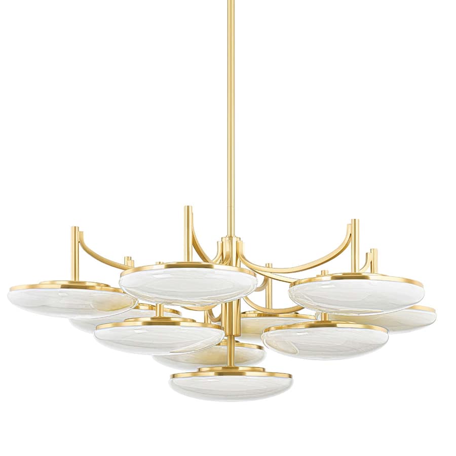 Hudson Valley Lighting Bregman 10 Light 31" Wide Flush Mount Ceiling Fixture