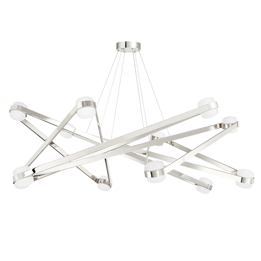 Hudson Valley Lighting Orbit 12 Light 58" Wide LED Abstract Chandelier