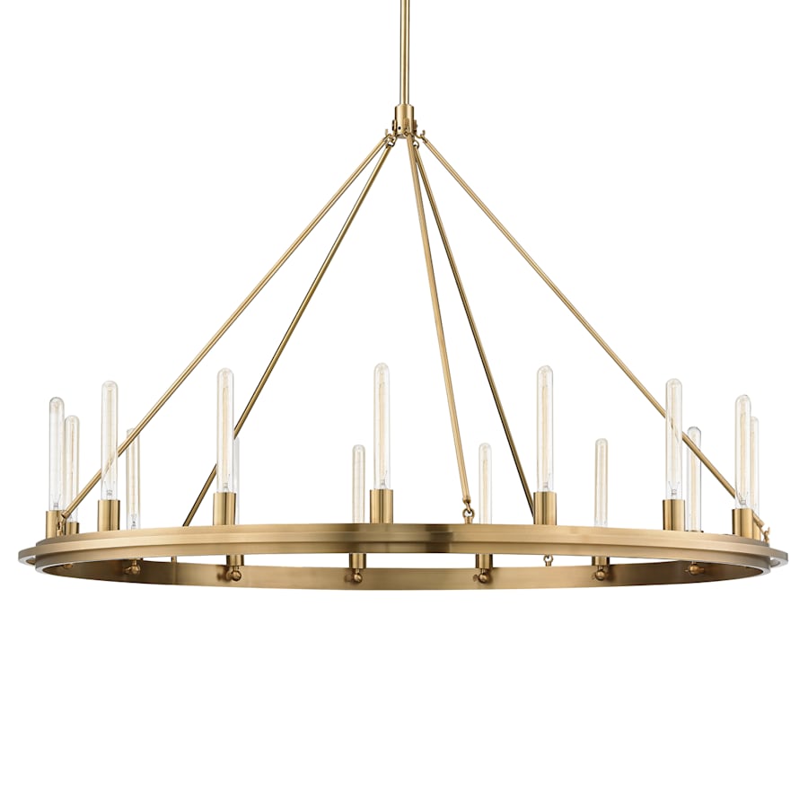 Hudson Valley Lighting Chambers 15 Light 58" Wide Ring Chandelier