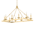 Hudson Valley Lighting Allendale 10 Light 45" Wide Taper Candle Chandelier