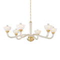 Hudson Valley Lighting St. lawrence 6 Light 49" Wide Chandelier