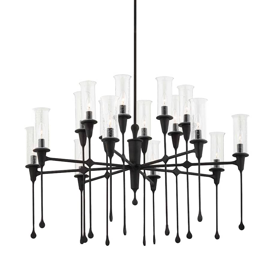 Hudson Valley Lighting Chisel 16 Light 41" Wide Taper Candle Chandelier