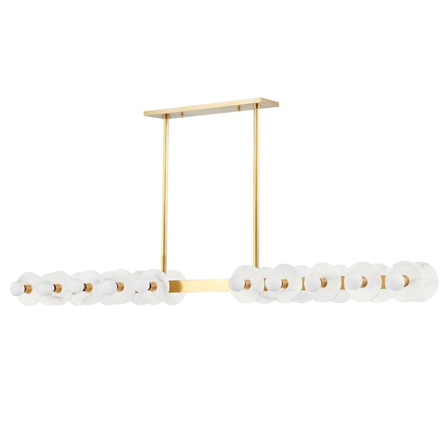 Hudson Valley Lighting Austen 20 Light 60" Wide LED Linear Chandelier