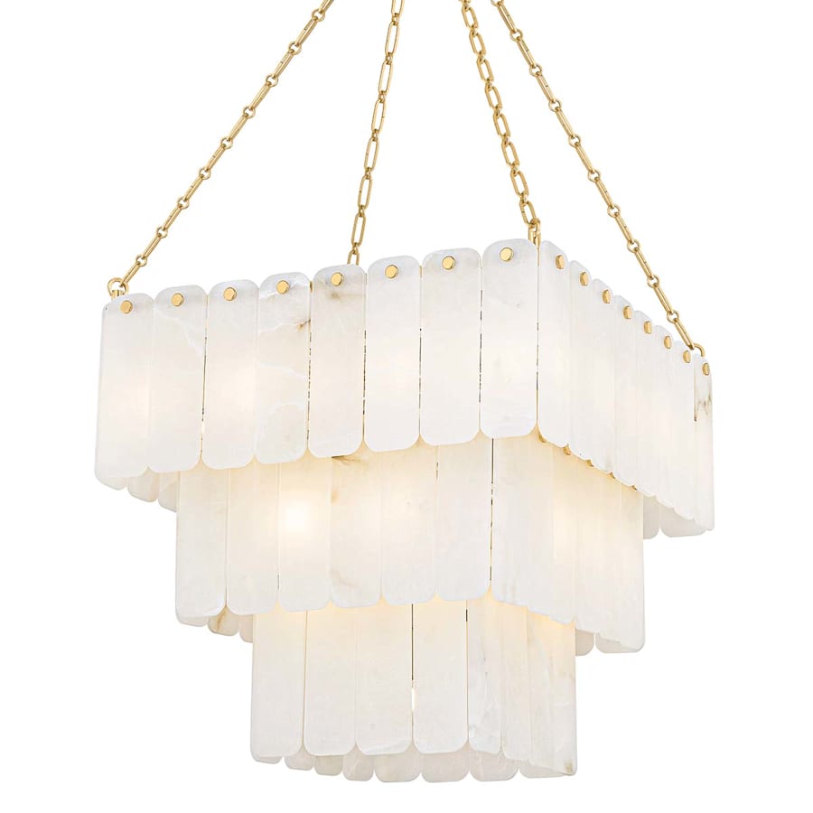 Hudson Valley Lighting Moissanite 33 Light 26" Wide Waterfall Chandelier